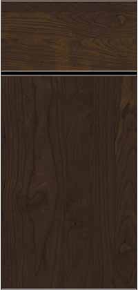 Vail Door Truffle Stain on Cherry Wood